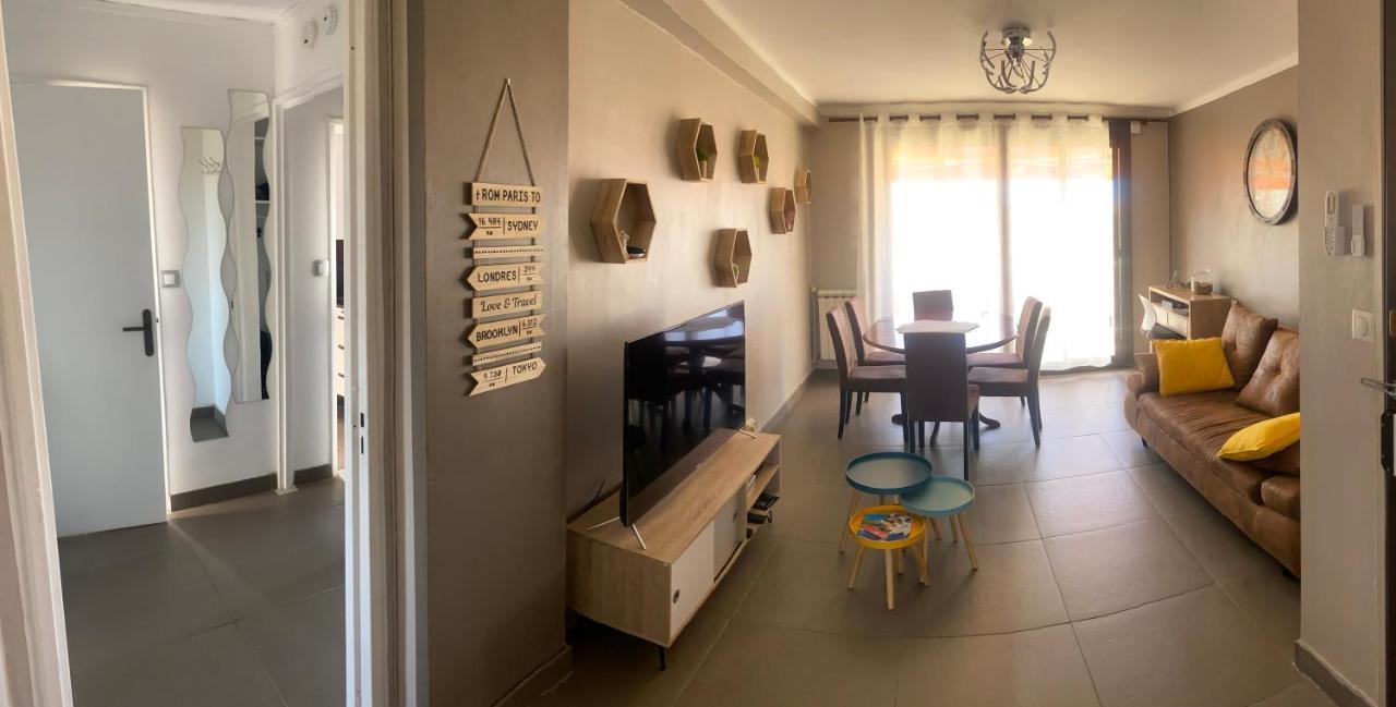 Sun Escape, Appart Renove Climatise 3 Pieces 4-6 Pers, 350M De La Plage Marsella Exterior foto